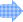blue plaid arrow